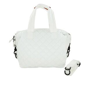 White Quilted Women's Bag
